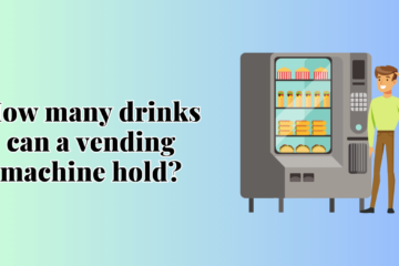 drinks can a vending machine hold?