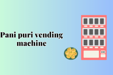 Pani puri vending machine