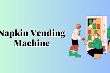 Napkin vending machine