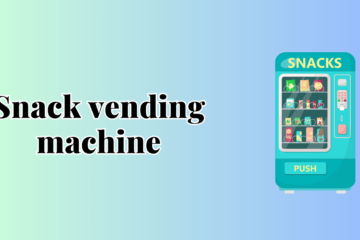 Snack vending machine