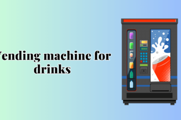 Vending machine for drinks