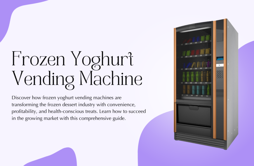 Frozen Yoghurt Vending Machine